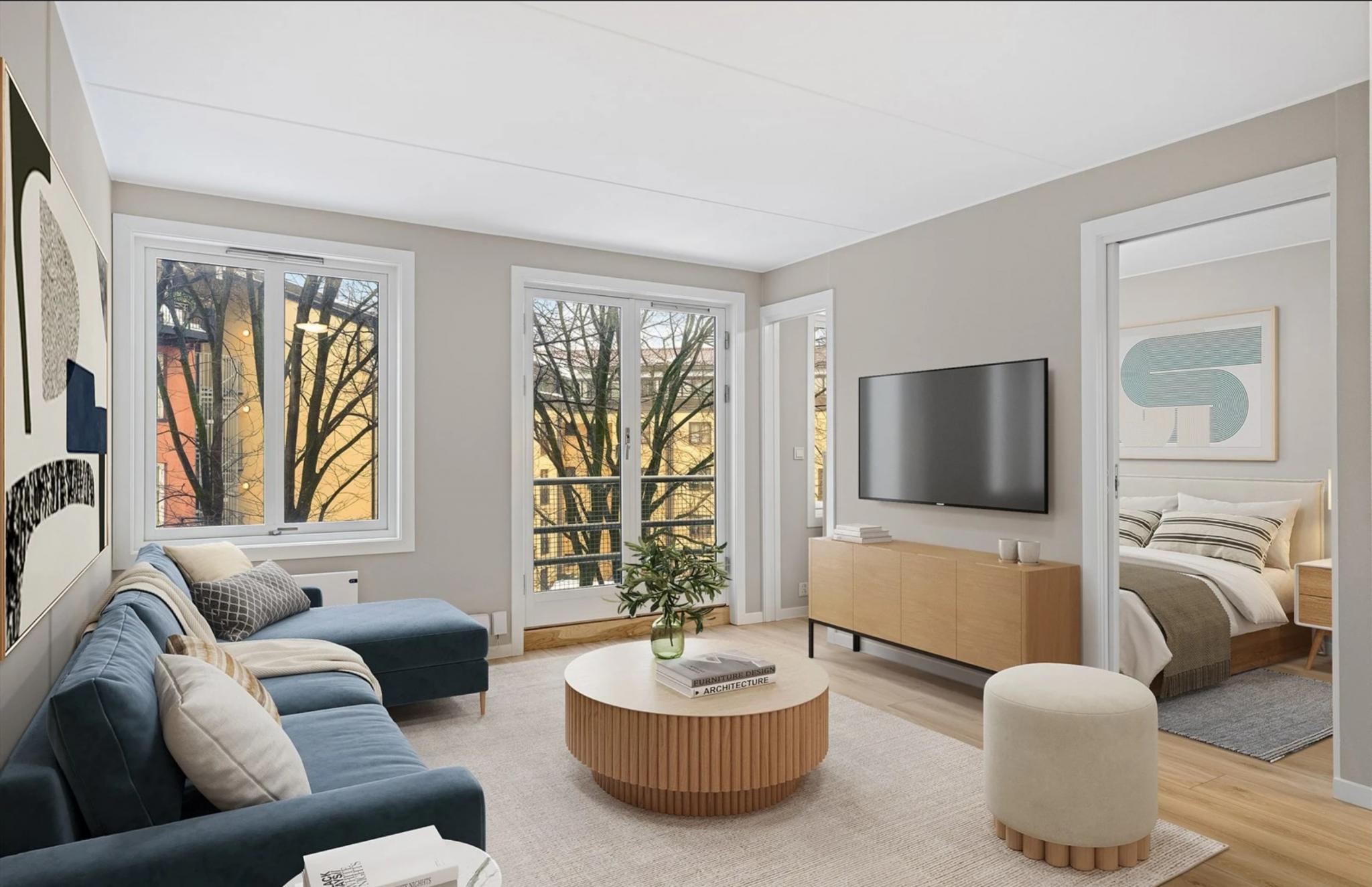 Digital styling av leiligheten